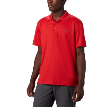 Columbia Polo Heren, PFG Skiff Cast Rood, 67HXMZSBU